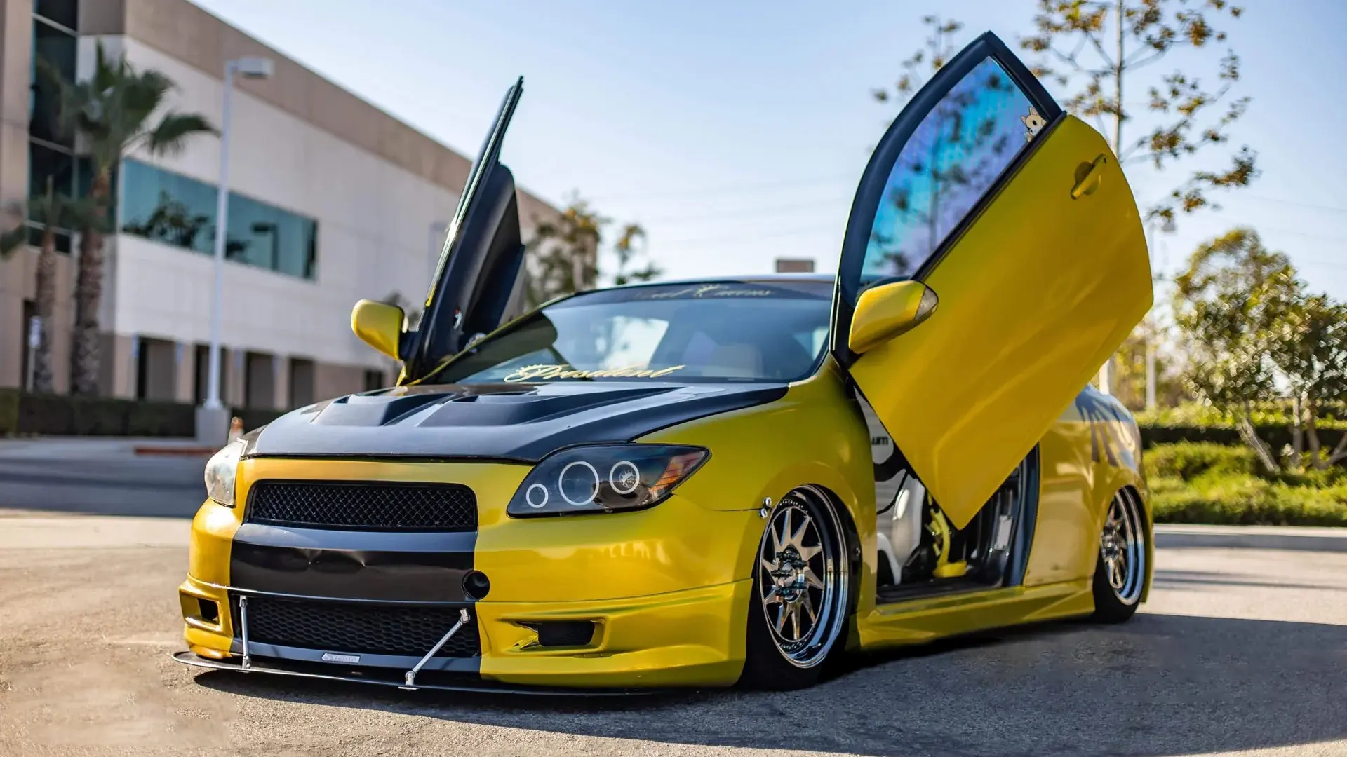 2005-2010 Scion tC Bolt-On Vertical Lambo Door Conversion Kit - VDI-VDCSCTC0508