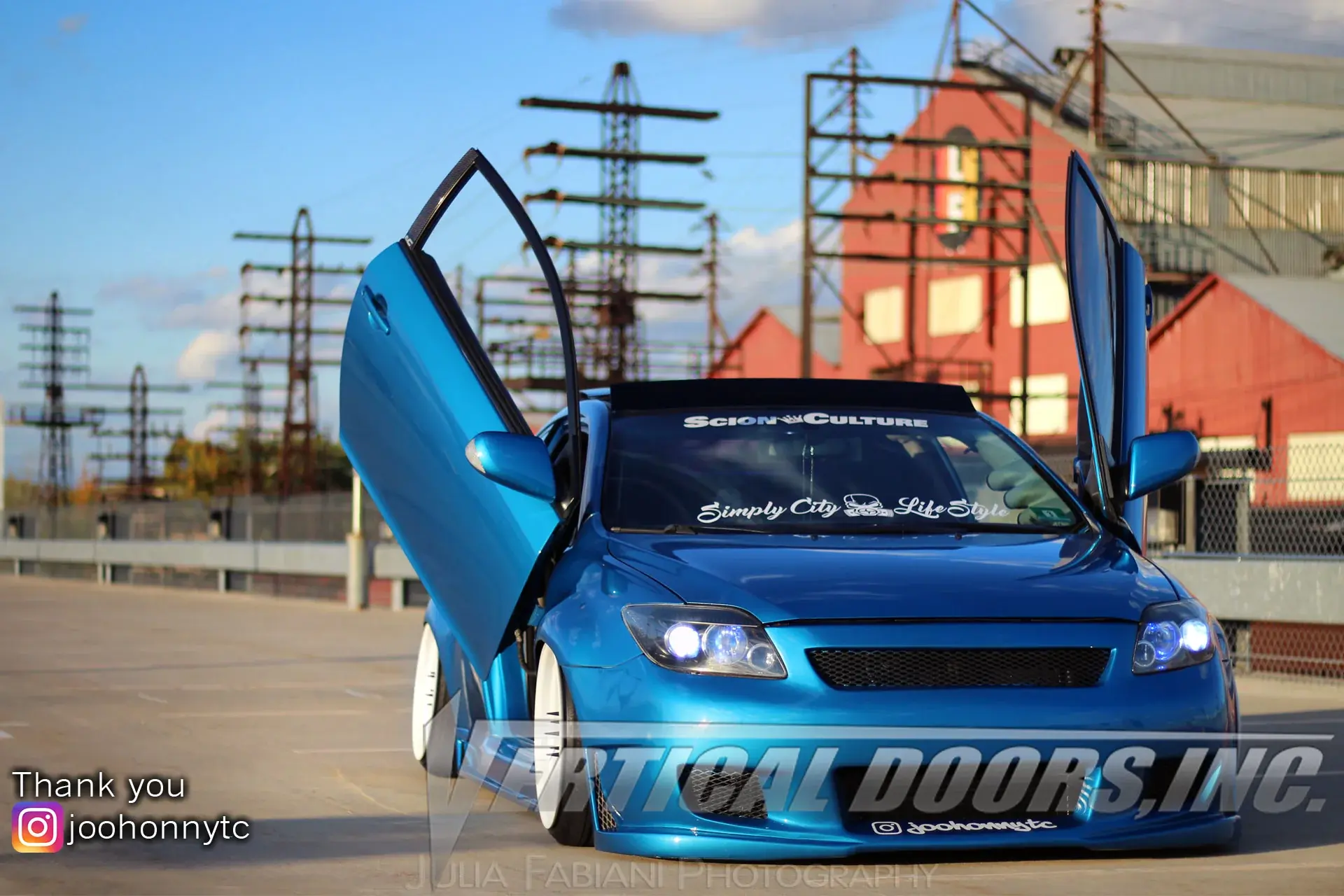 2005-2010 Scion tC Bolt-On Vertical Lambo Door Conversion Kit