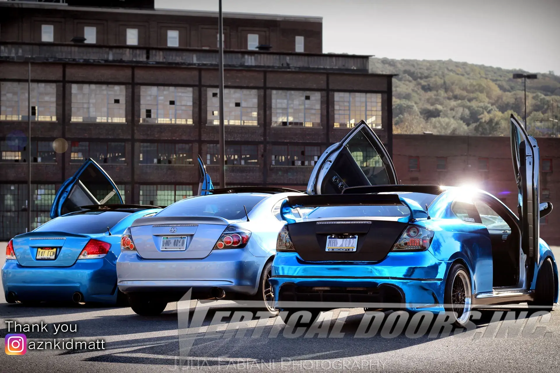 2005-2010 Scion tC Bolt-On Vertical Lambo Door Conversion Kit