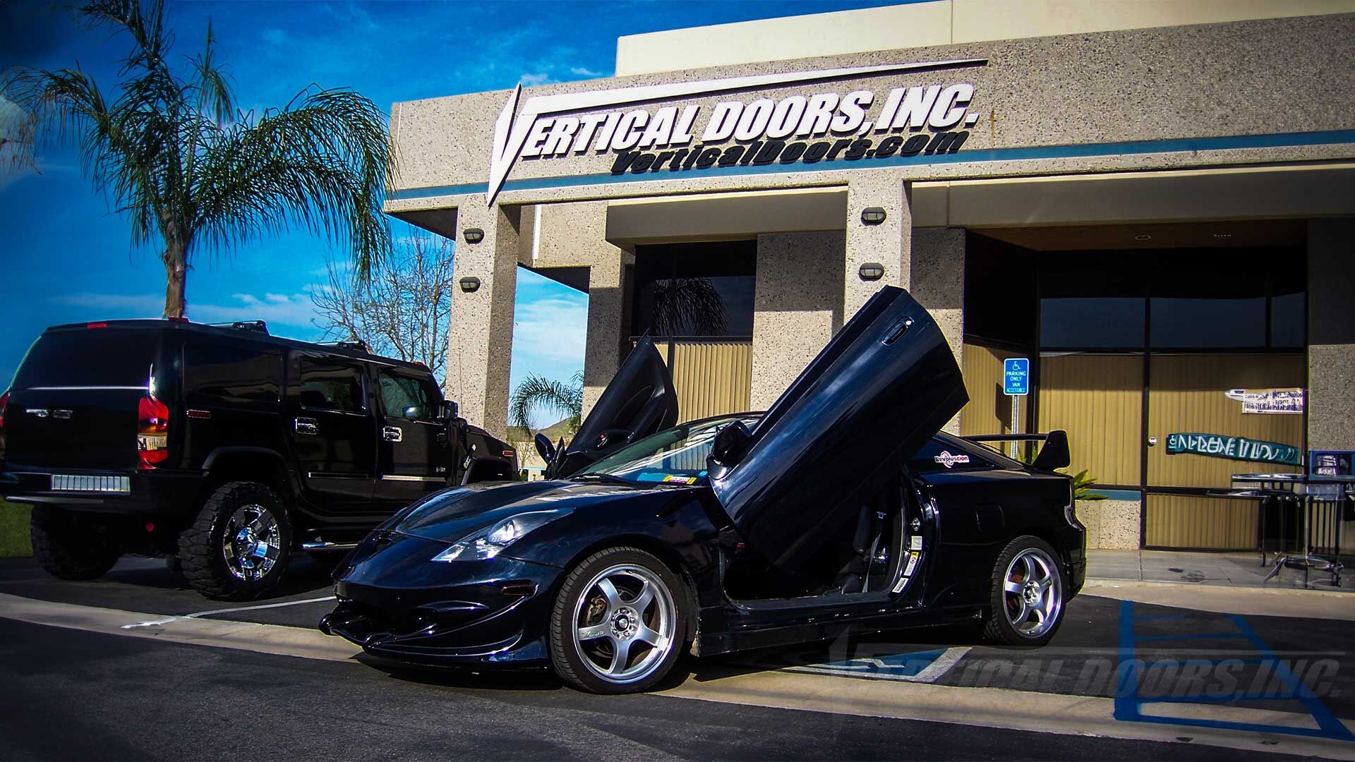 2000-2005 Toyota Celica Bolt-On Vertical Lambo Door Conversion