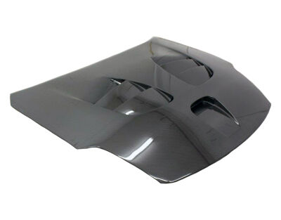 2003-2006 Nissan 350z Fuzion Carbon Fiber Hood by ViS Racing - 03NS3502DFZ-010C