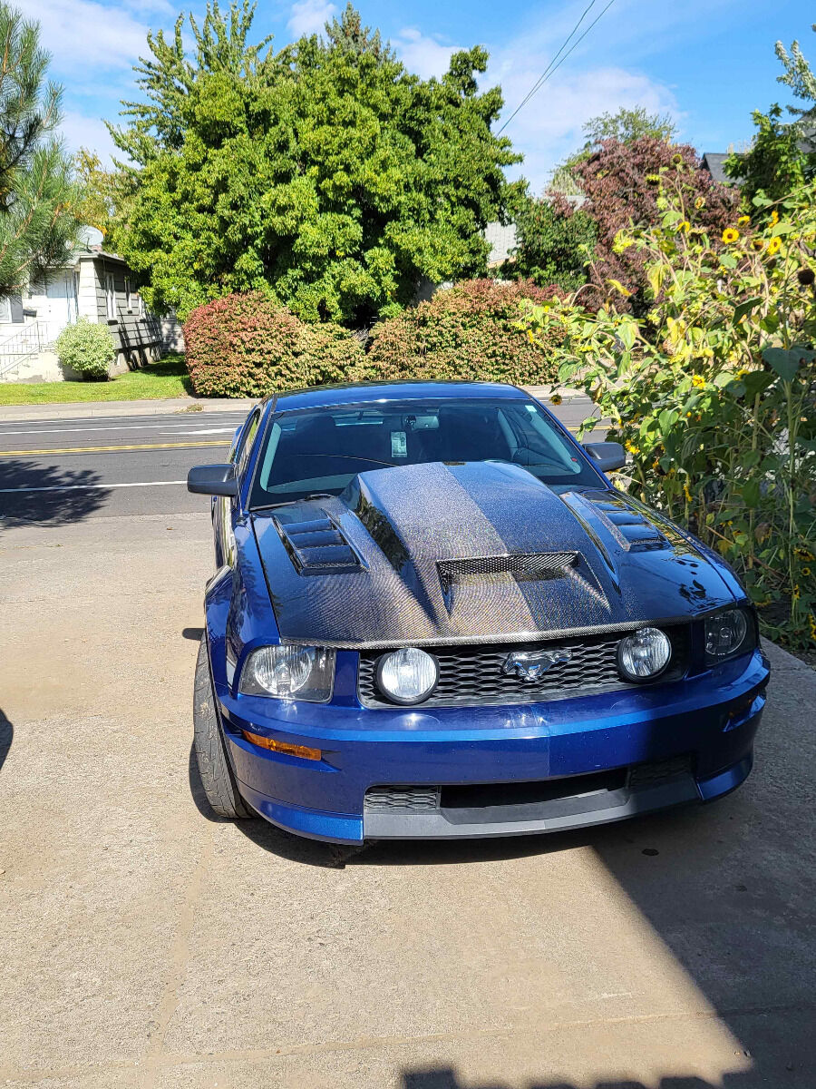 2005-2009 Ford Mustang 2DR Terminator Carbon Fiber Hood by ViS Racing