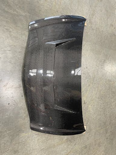 2007-2008 Honda Fit 4DR Invader-2 Carbon Fiber Hood by ViS Racing