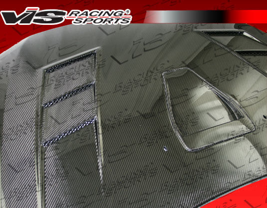 2008-2015 Mitsubishi EVO X 10 Terminator GT Carbon Fiber Hood by ViS Racing