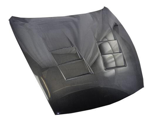 2009-2016 Nissan 370z Terminator Carbon Fiber Hood by ViS Racing - 09NS3702DTM-0