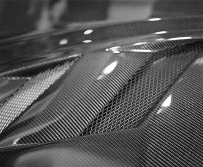 2010-2015 Chevy Camaro AMS Carbon Fiber Hood by ViS Racing