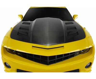 2010-2015 Chevy Camaro AMS Carbon Fiber Hood by ViS Racing