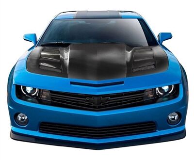 2010-2015 Chevy Camaro AMS Carbon Fiber Hood by ViS Racing