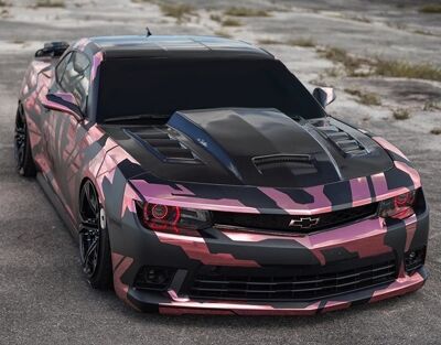 2010-2015 Chevy Camaro Terminator Carbon Fiber Hood by ViS Racing