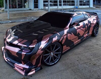 2010-2015 Chevy Camaro Terminator Carbon Fiber Hood by ViS Racing
