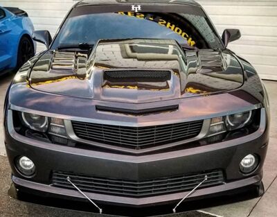 2010-2015 Chevy Camaro 2DR Terminator GT Carbon Fiber Hood by ViS Racing