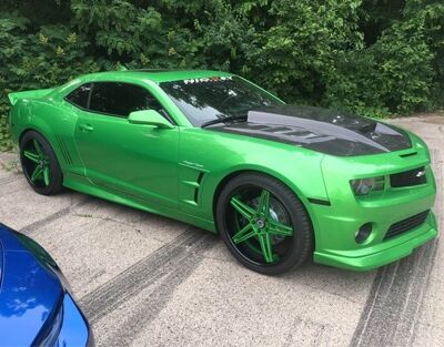 2010-2015 Chevy Camaro 2DR Terminator GT Carbon Fiber Hood by ViS Racing