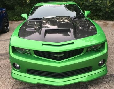 2010-2015 Chevy Camaro 2DR Terminator GT Carbon Fiber Hood by ViS Racing