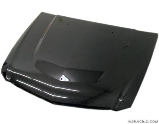 2009-2015 Cadillac CTS-V 2DR OEM Carbon Fiber Hood by ViS Racing - 11CACTSV2DOE-010C