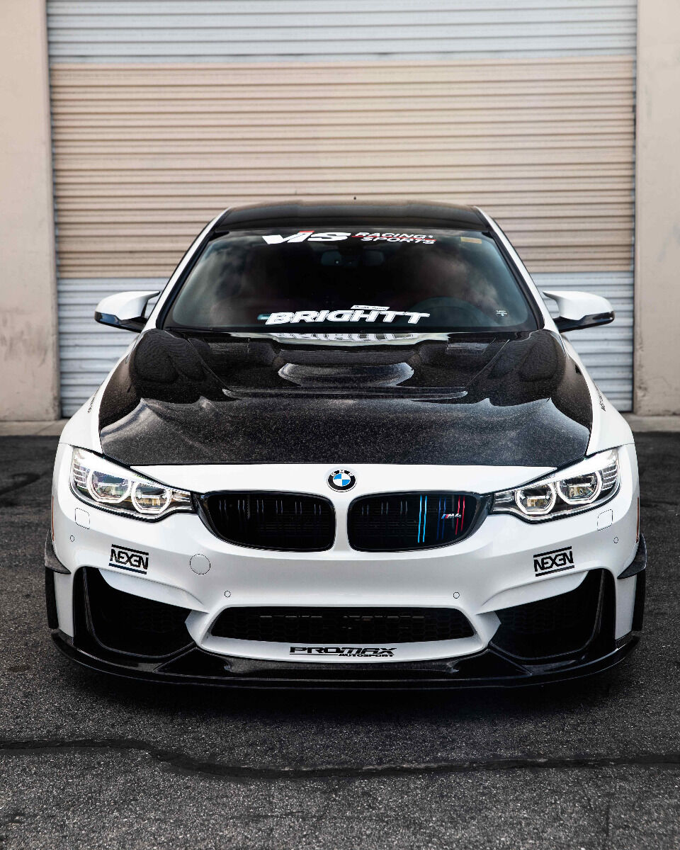 2015-2019 BMW 3-Series M3 F80 4DR XTS Carbon Fiber Hood by ViS Racing
