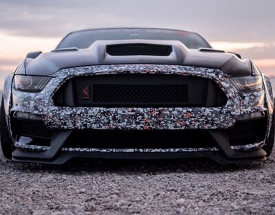 2015-2017 Ford Mustang ViS Terminator Carbon Fiber Hood