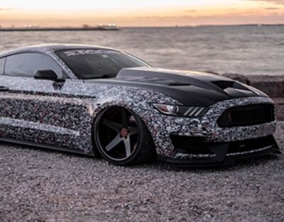 2015-2017 Ford Mustang ViS Terminator Carbon Fiber Hood