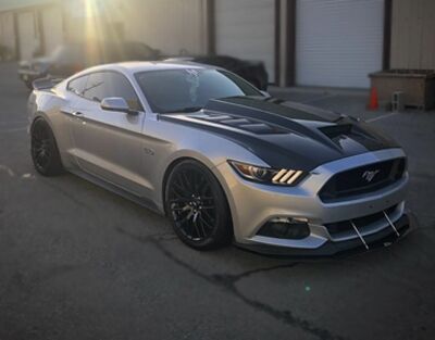2015-2017 Ford Mustang ViS Terminator Carbon Fiber Hood