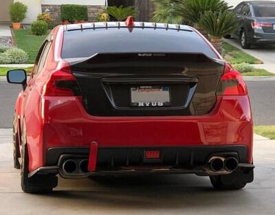 2015-2021 Subaru WRX & STi 4DR ViS SS Carbon Fiber Trunk - VIS-15SBWRX4DSS-020C