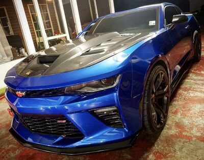 2016-2024 Chevy Camaro 2DR Terminator Carbon Fiber Hood by ViS Racing
