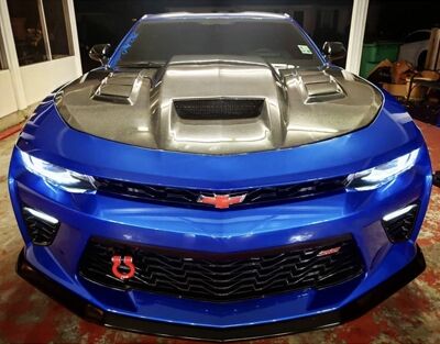 2016-2024 Chevy Camaro 2DR Terminator Carbon Fiber Hood by ViS Racing