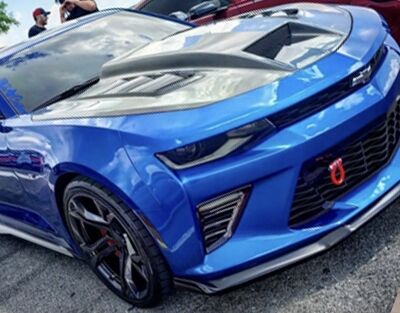 2016-2024 Chevy Camaro 2DR Terminator Carbon Fiber Hood by ViS Racing