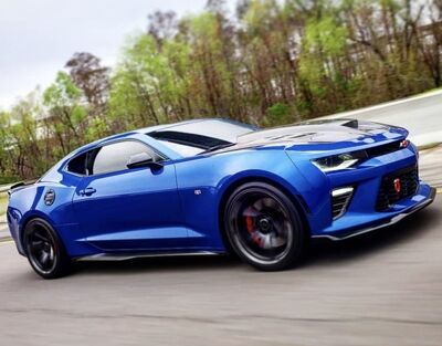 2016-2024 Chevy Camaro 2DR Terminator Carbon Fiber Hood by ViS Racing