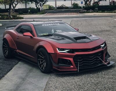 2016-2024 Chevy Camaro 2DR Terminator Carbon Fiber Hood by ViS Racing