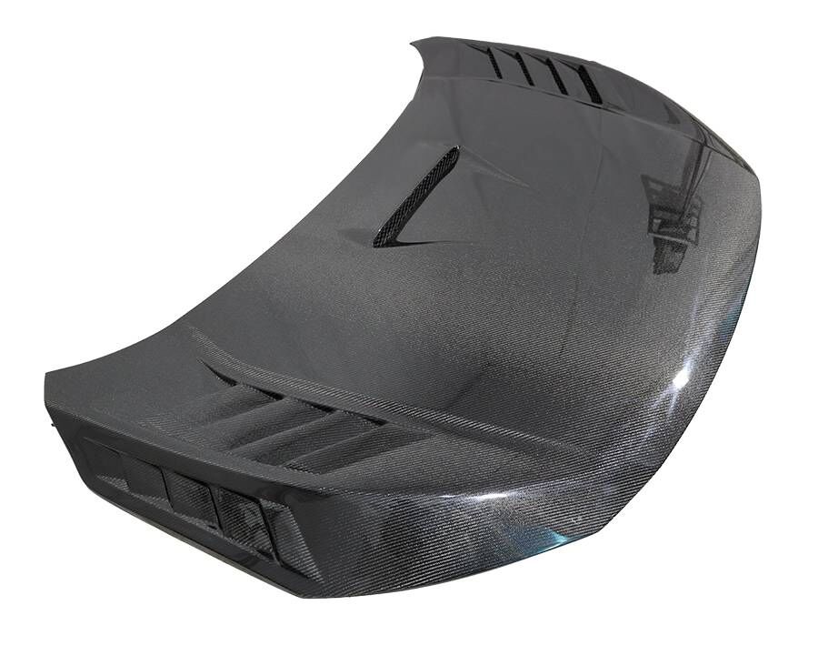 2016-2021 Honda Civic Type-R 2DR/4DR MP Style Carbon Fiber Hood by ViS Racing - 17HDFK84DMP-010C