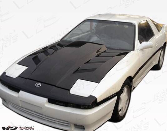 1986-1992 Toyota Supra AMS Carbon Fiber Hood by ViS Racing