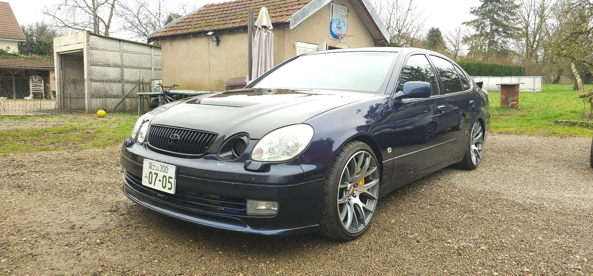 1998-2005 Lexus GS300/400 V Line Carbon Fiber Hood by ViS Racing