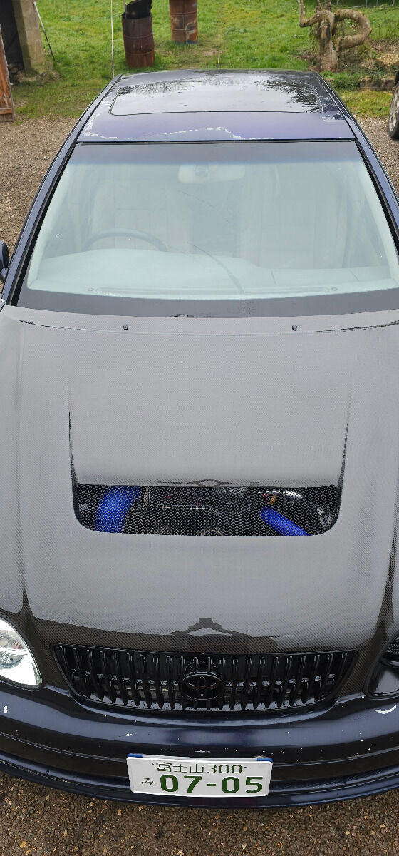 1998-2005 Lexus GS300/400 V Line Carbon Fiber Hood by ViS Racing