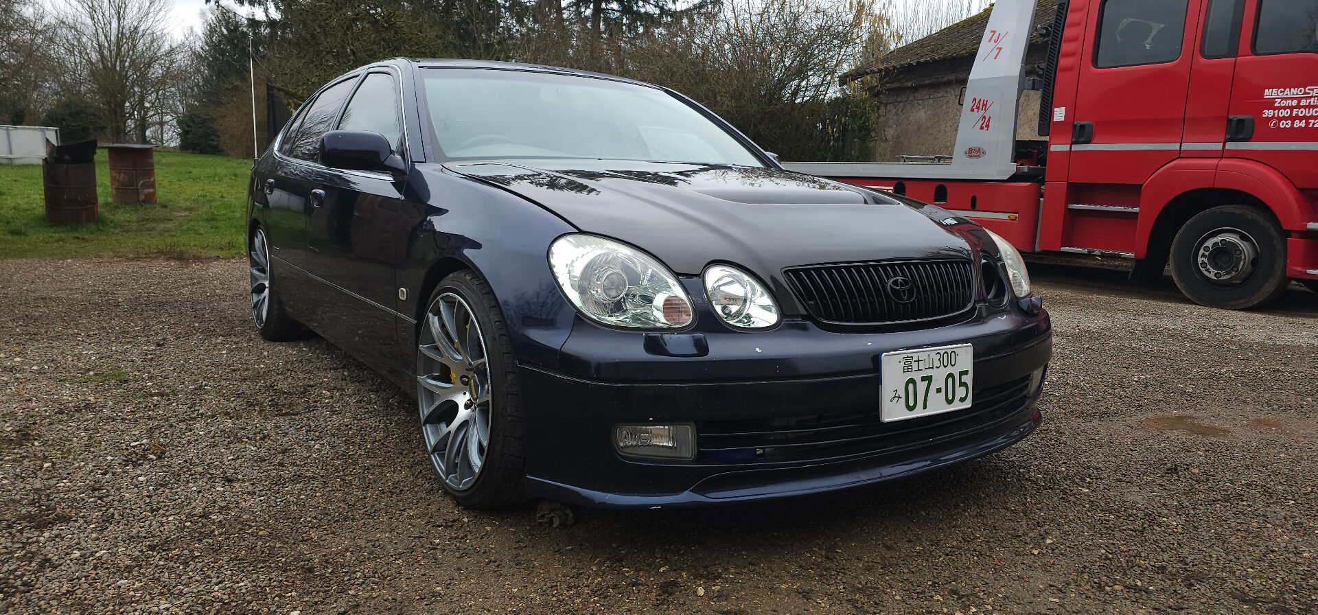 1998-2005 Lexus GS300/400 V Line Carbon Fiber Hood by ViS Racing