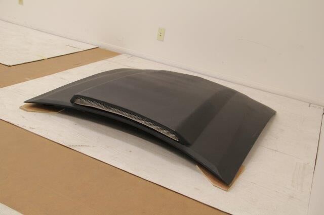 1999-2004 Ford Mustang 3" Cowl Induction Fiberglass Hood by ViS Racing
