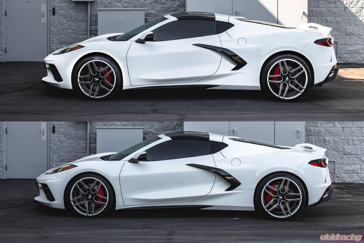 2020-2021 Chevrolet Corvette C8/Z51 VR Performance Front Lowering Collars