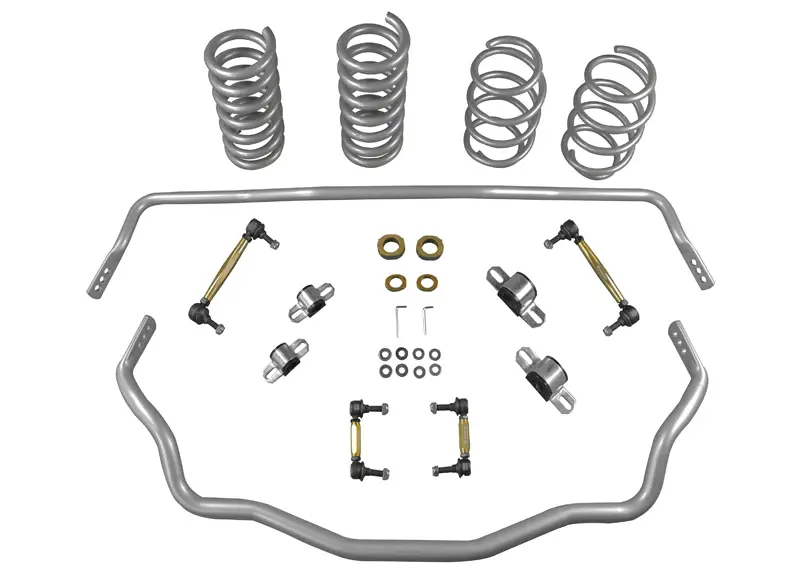 2015-2020 Ford Mustang Whiteline Front + Rear Grip Series Kit