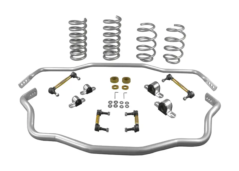 2015-2020 Ford Mustang Whiteline Front + Rear Grip Series Kit