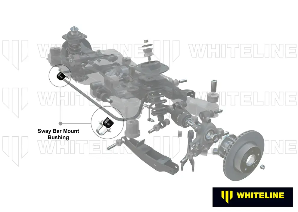 2009-2020 Nissan 370z Whiteline Rear Sway Bar - mount Bushing Kit