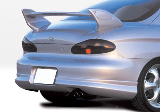 1997-1999 Hyundai Tiburon 3PC Shark Wing Trunk Spoiler w/ LED - WW-591437L
