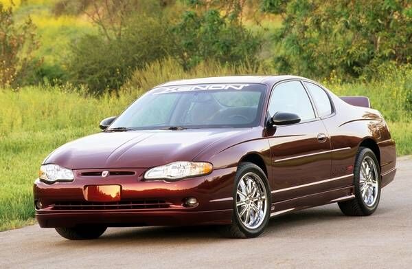2000-2005 Chevy Monte Carlo 2dr Xenon Urethane Trunk Spoiler Wing