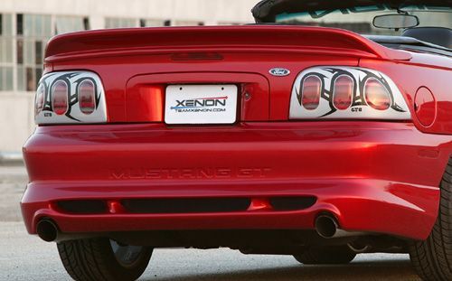 1994-1998 Ford Mustang 2dr Xenon Urethane Trunk Lip Spoiler Wing - XEN-5575
