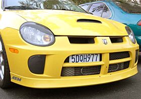 2003-2005 Dodge Neon SRT4 Carbon Fiber Fog Lamp Delete&#39s - CBD-CFFGLPDL