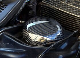 2006-2010 Dodge Charger SRT8 Carbon Fiber Strut Covers - CBD-DGCHSTRCV