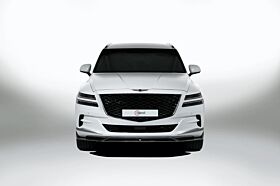 2021-2024 Genesis GV80 Prestige/Advanced 2.5T/3.5T V1 Carbon Fiber Front Lip by ADRO USA - A11A30-1201