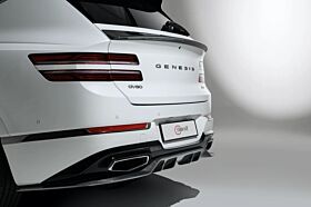 2021-2024 Genesis GV80 Prestige/Advanced 2.5T/3.5T V1 Carbon Fiber Trunk Spoiler by ADRO USA - A11A30-1501