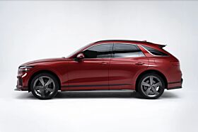 2022-2023 Genesis GV70 Sport Prestige/Sport Advanced/Advanced/ Select 2.5/2.5T/3.5T V1 Carbon Fiber Side Skirts by ADRO USA - A11A40-1401
