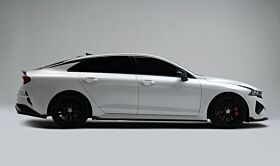 2020-2023 Kia K5 GT-Line/GT/LX/LXS/EX V1 Carbon Fiber Side Skirts by ADRO USA - A12A10-1401