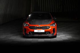 2018-2023 Kia Stinger GT/GT-Line/GT1/GT2 V2 Carbon Fiber Lower Front Lip by ADRO USA - A12A30-1222