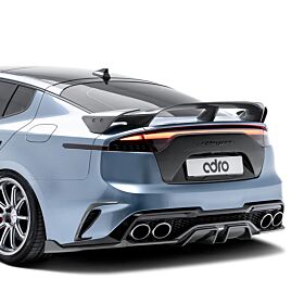 2018-2023 Kia Stinger GT/GT-Line/GT1/GT2/Premium/2.0 Base V3 Carbon Fiber Trunk Spoiler by ADRO USA - A12A30-1503