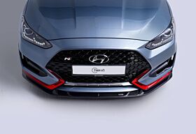 2019-2022 Hyundai Veloster N V2 A Type Carbon Fiber Front Lip by ADRO USA - A10A20-1202